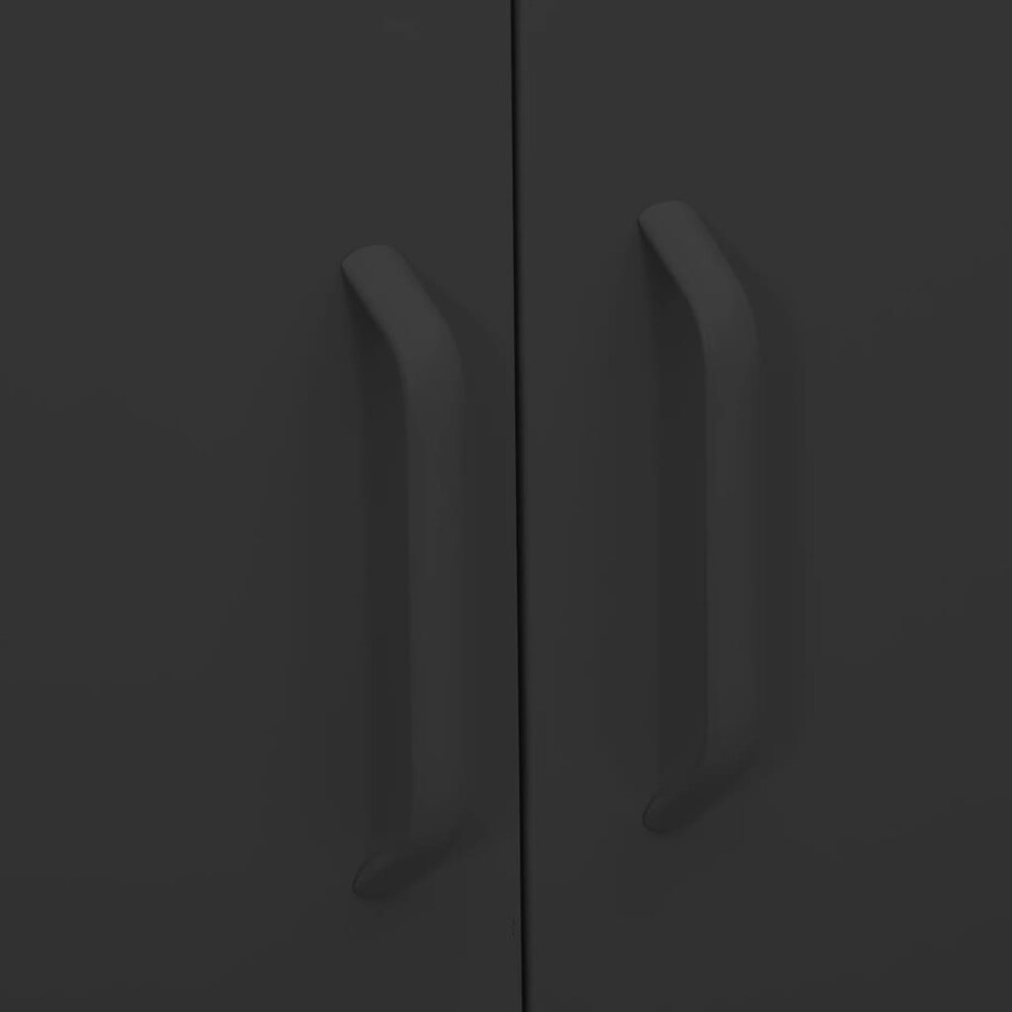 vidaXL Szafka, antracytowa, 80x35x101,5 cm, stalowa