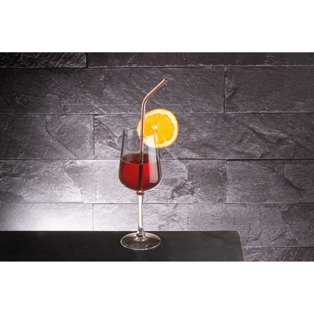 Słomki wielorazowe metalowe 6szt Berlinger Haus BH-2982