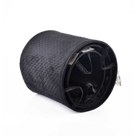 SARA BLACK KOMPLET 3 KOSZY L38xh38cm, M34xh34cm, S30xh30cm