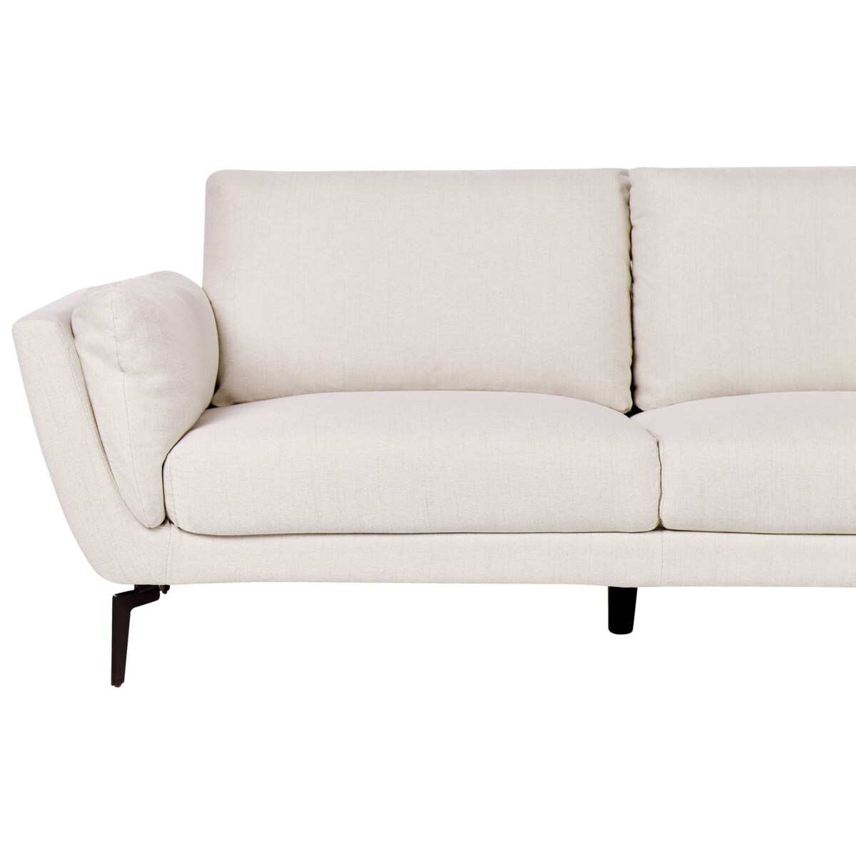 Sofa 3-osobowa jasnobeżowa KANSSELI