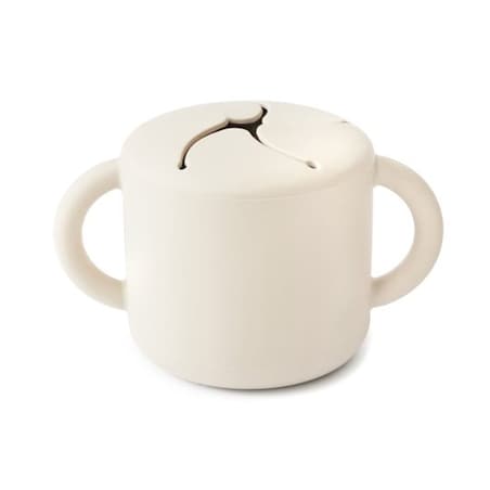 Mushie Kubek na Przekąski dla Dzieci 400 ml Ivory