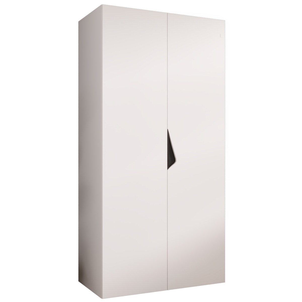 Szafa uchylna Sandi 1 100 wys 202 cm Biały + u Czarny