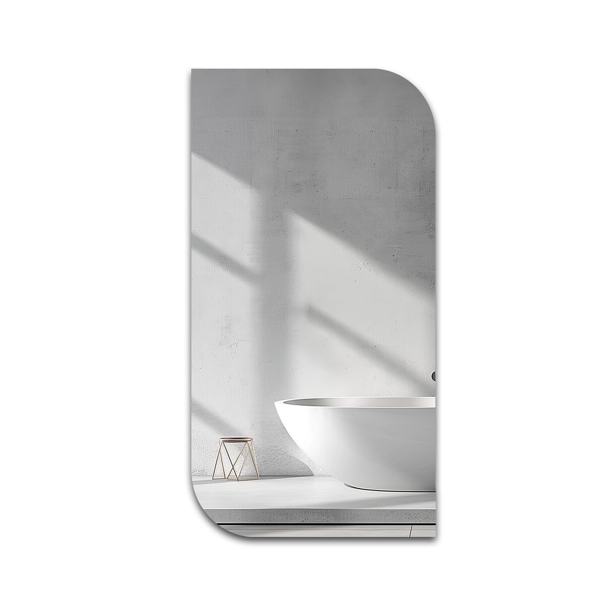 Lustro o nieregularnym kształcie - ŁEZKA