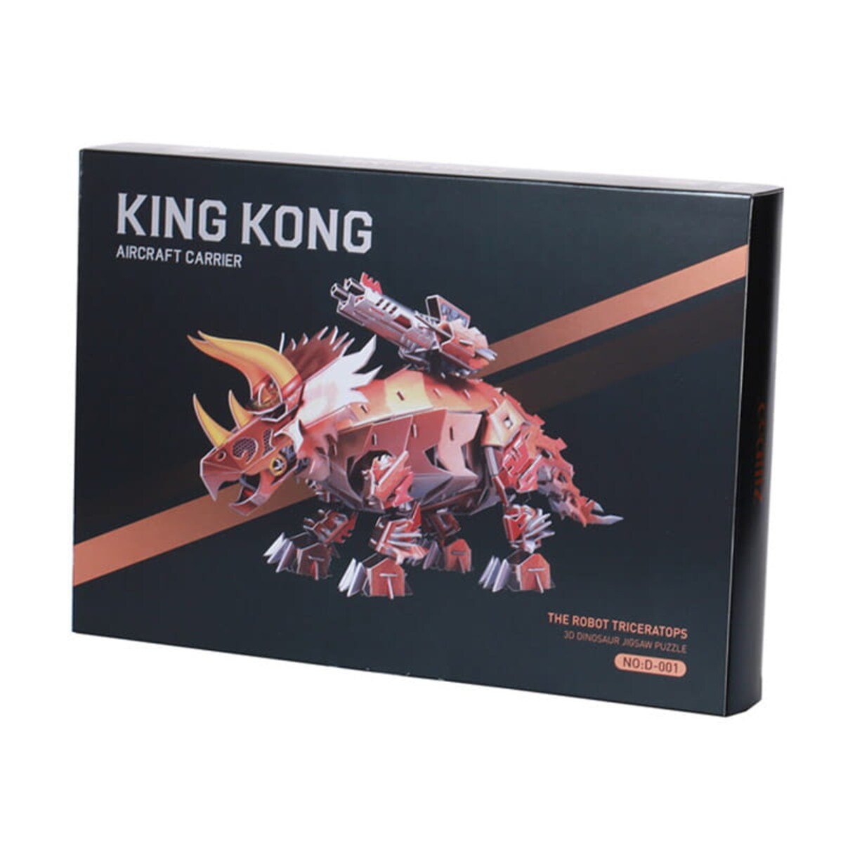 Dinozaur Triceratops Puzzle 3D