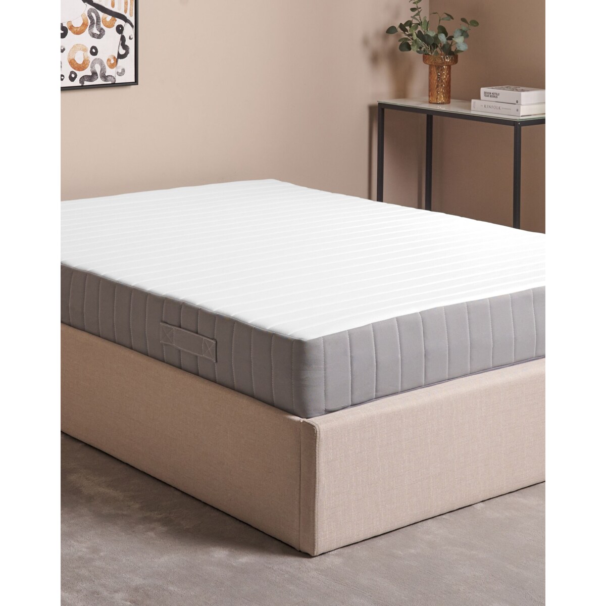 Materac kieszeniowy z pianką termoelastyczną SILENT HYBRID 7 PLUS H3/4 twardy 140 x 200 cm