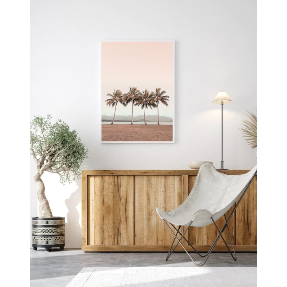 Poster Story, Plakat, Obraz - Palmy na Plaży, wymiary 30 x 42 cm