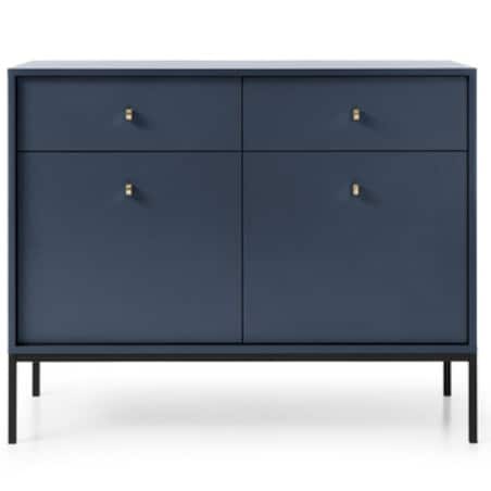 Komoda Evora granatowa