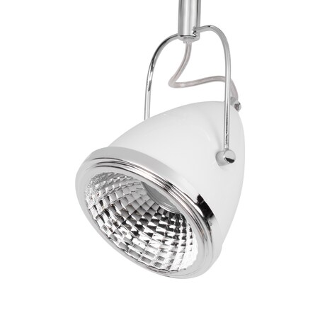 Lampa Sufitowa BRITOP Lighting 3xGU10 LED 6W Biały z Akcentem Chromu w Klasycznym Stylu, Polski Producent, 1 szt.