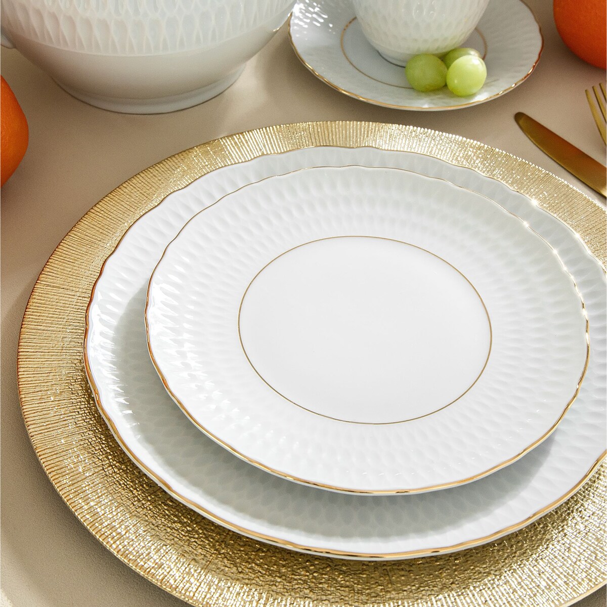 Konsimo SOFIA Zestaw obiadowy 6 os. (18 el.)