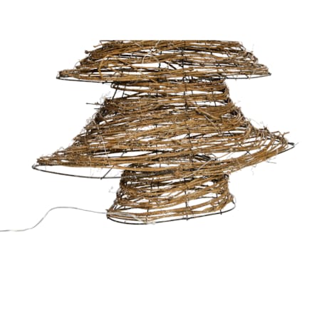 Dekoracja świąteczna LED FURESO Choinka 60 cm Naturalny