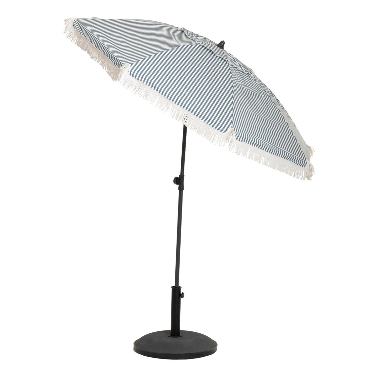 Parasol plażowy z frędzlami, Ø 160 cm