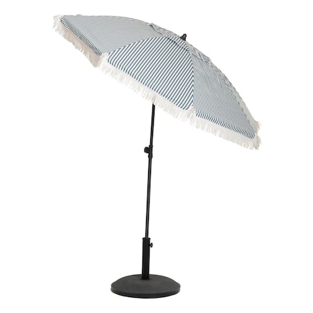 Parasol plażowy z frędzlami, Ø 160 cm