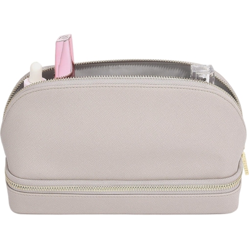 Kosmetyczka Stackers taupe z miejscem na biżuterię