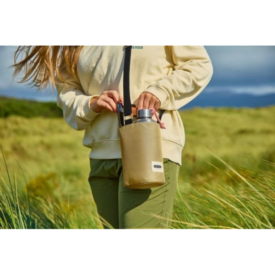 Torba termiczna na butelkę (beżowa) Black+Blum