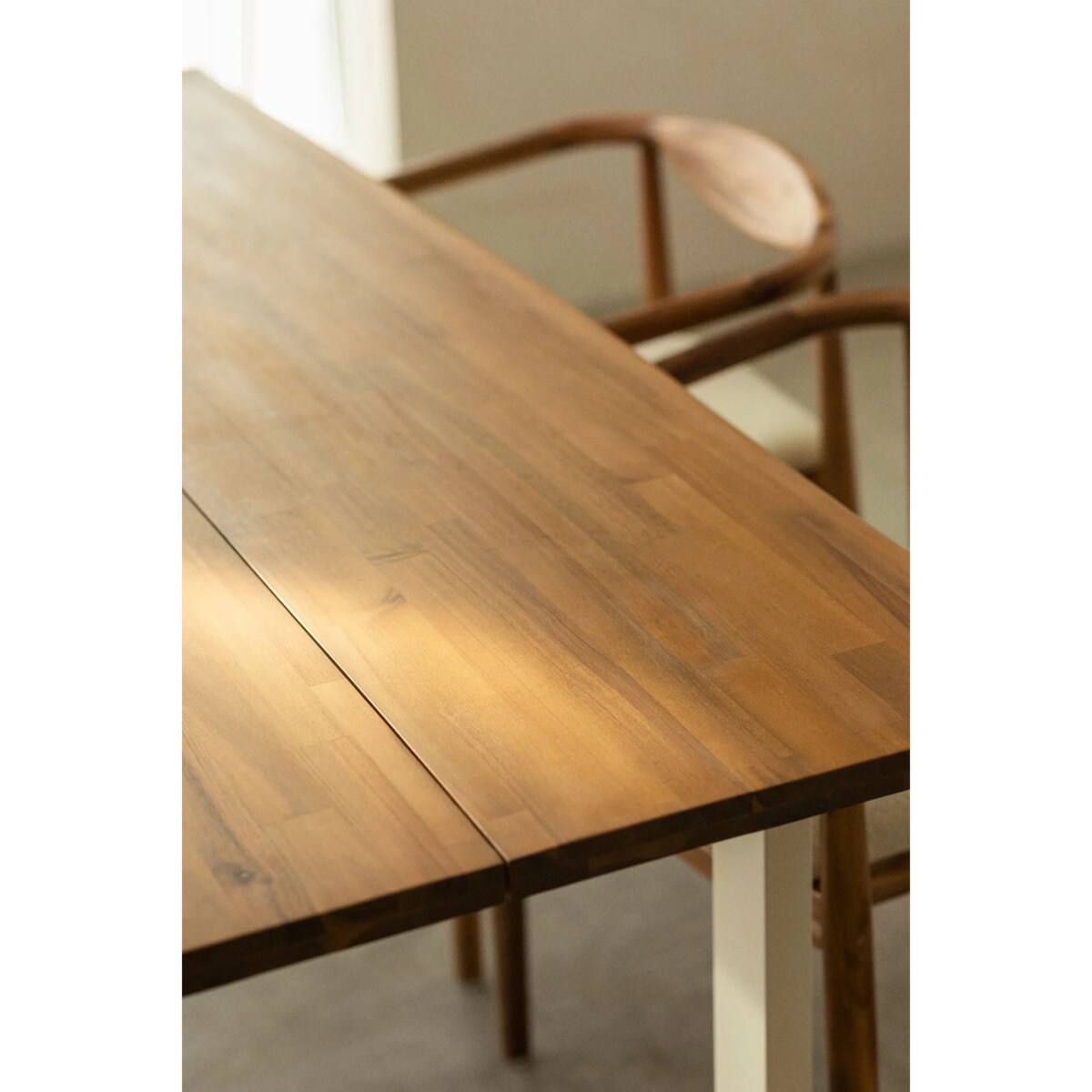 Stół prostokątny na metalowej podstawie 180x90 cm Maupi