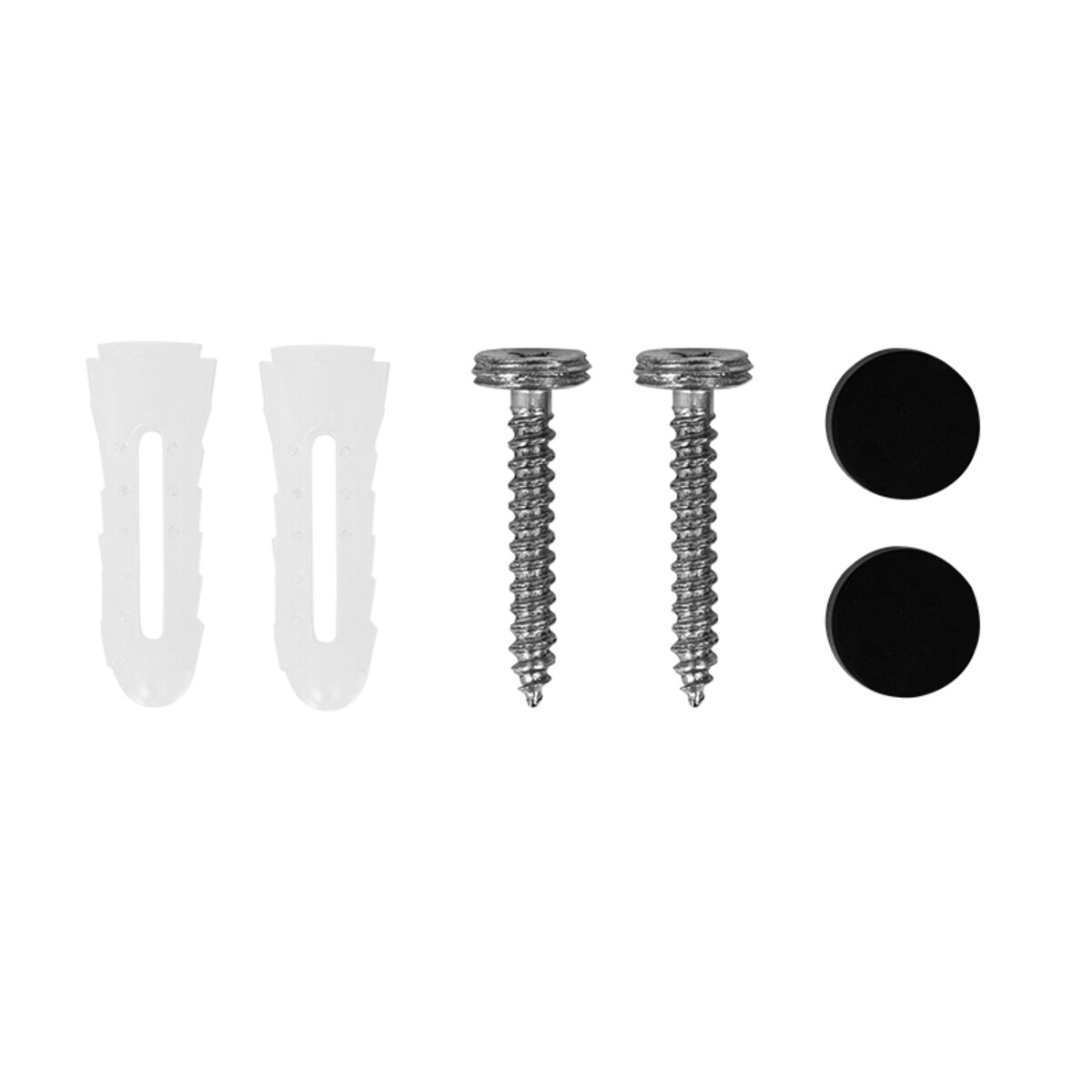 Wieszak ścienny do przedpokoju na ubrania akcesoria czarny haczyki