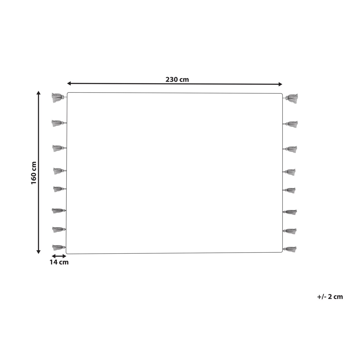 Dywan dziecięcy bawełniany 160 x 230 cm biały z różowym CAVUS