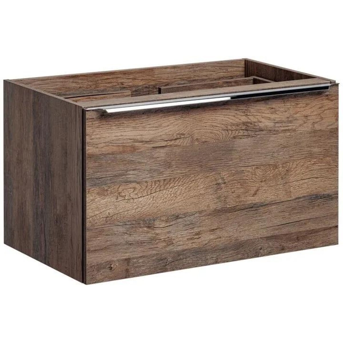 Szafka pod umywalkę nablatową SANTA FE OAK 80 cm dąb z blatem