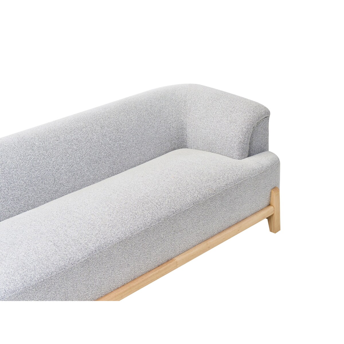 Sofa dla 2 osób ALNOR Jasnoszary
