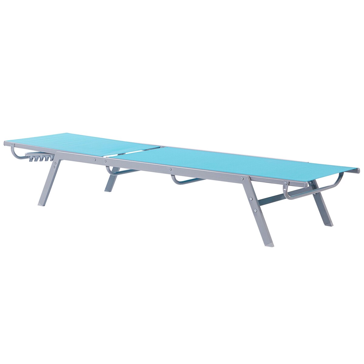 Leżak Metal Niebieski NOLI