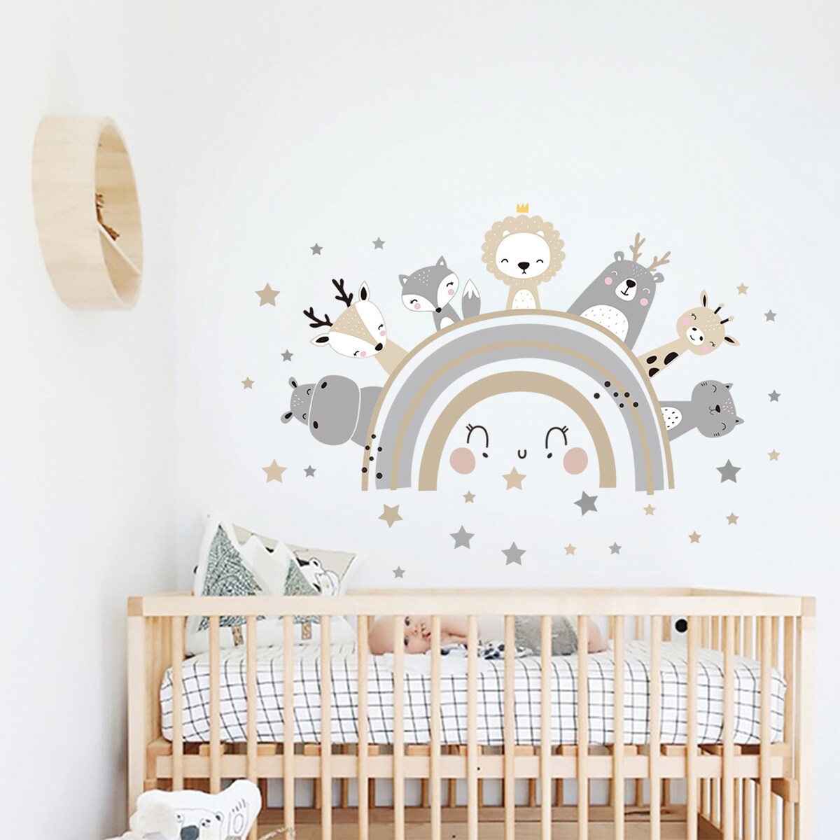 naklejki na ścianę do pokoju dziecka, sipo, zwierzątka