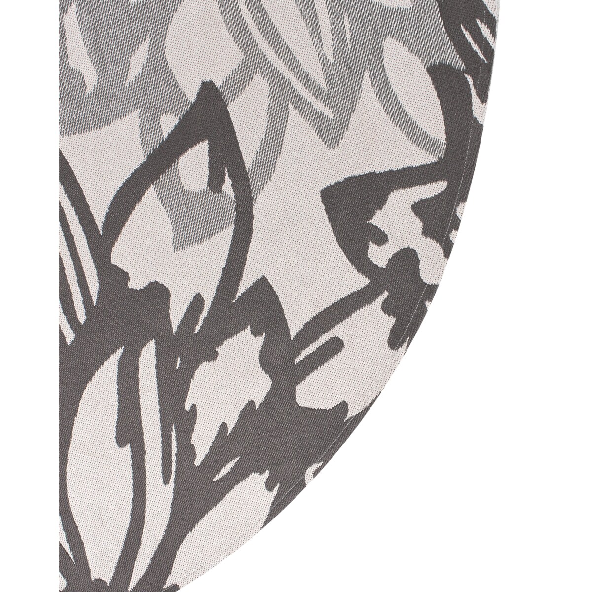 Dywan zewnętrzny SOLAPUR Szary ø 160 cm