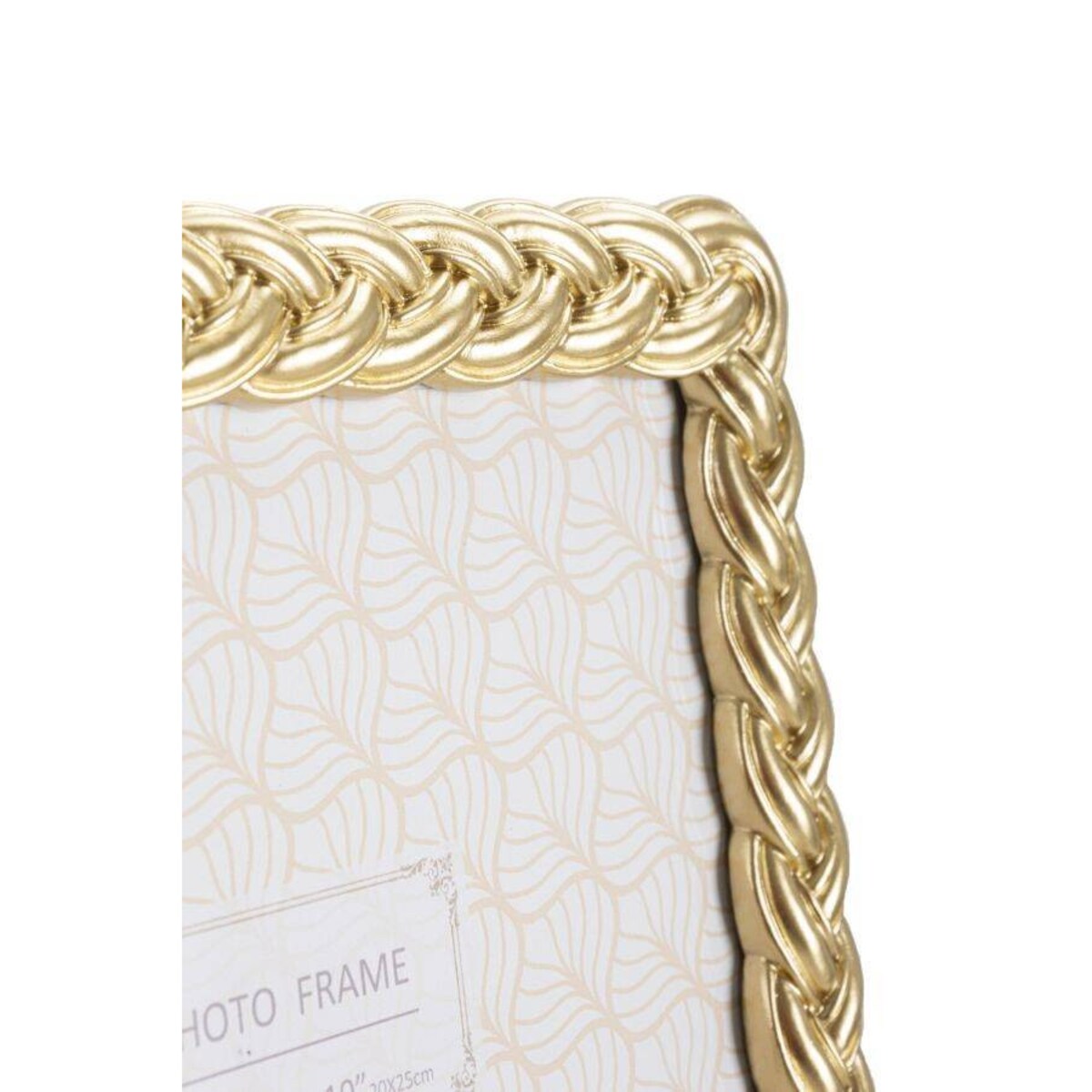 Ramka na zdjęcie złota Chain 25 x 30 cm