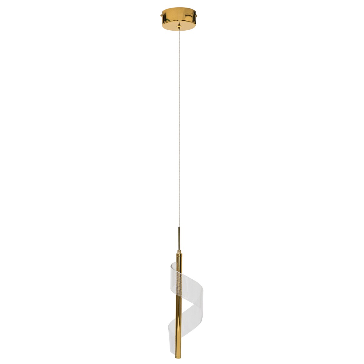 Lampa wisząca LED SARELA Metal Złoty