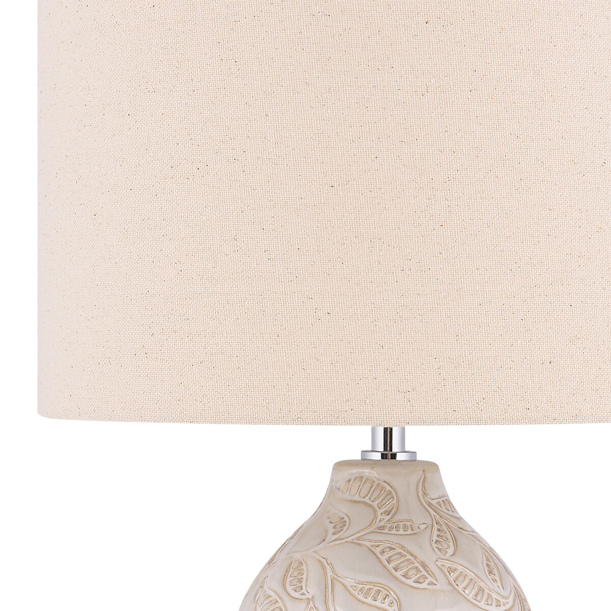 Lampa stołowa SALZA Ceramika Beżowy