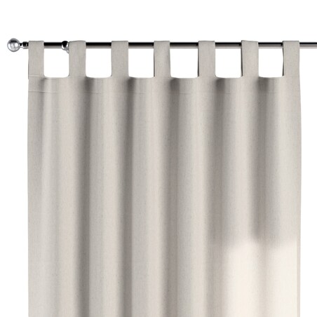 Zasłona na szelkach 1 szt. 130x245 melanż szaro-beżowy