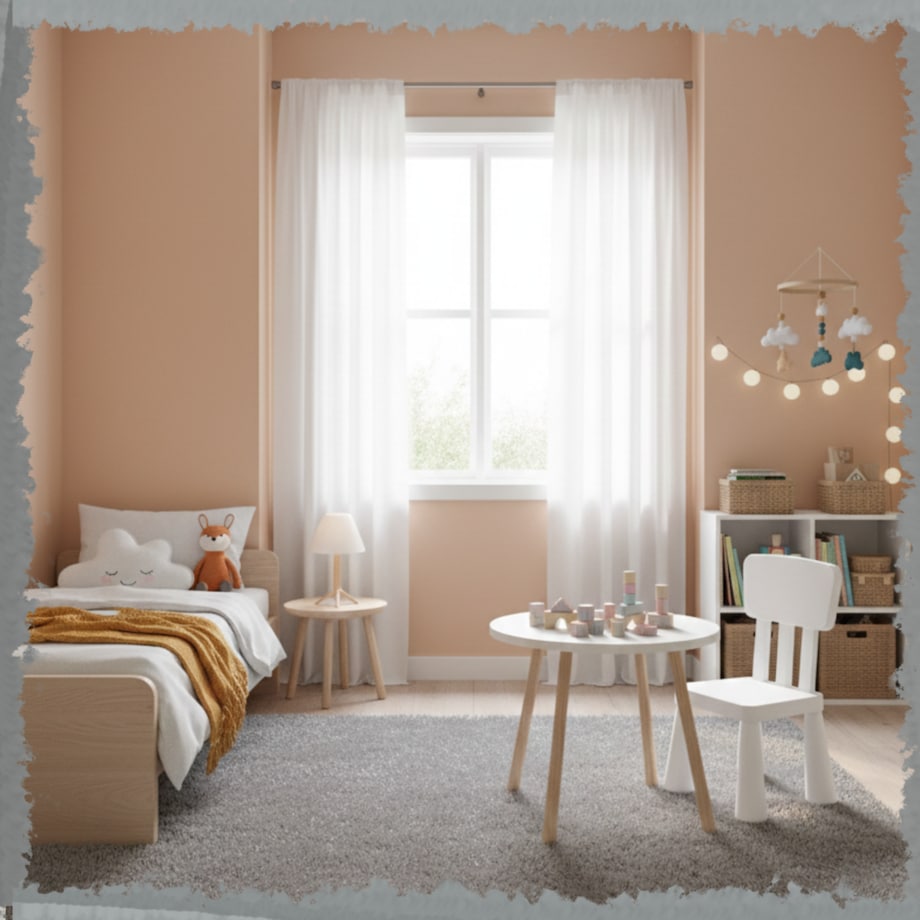 Krzesełko dla dzieci plastikowe z oparciem wygodne do pokoju białe