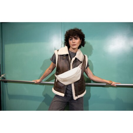 Nerka BELTBAG, teddy sand