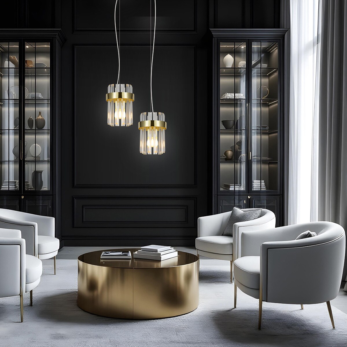 Lampa sufitowa wisząca Light Prestige Vetro transparentny 1 x E14 1 szt.