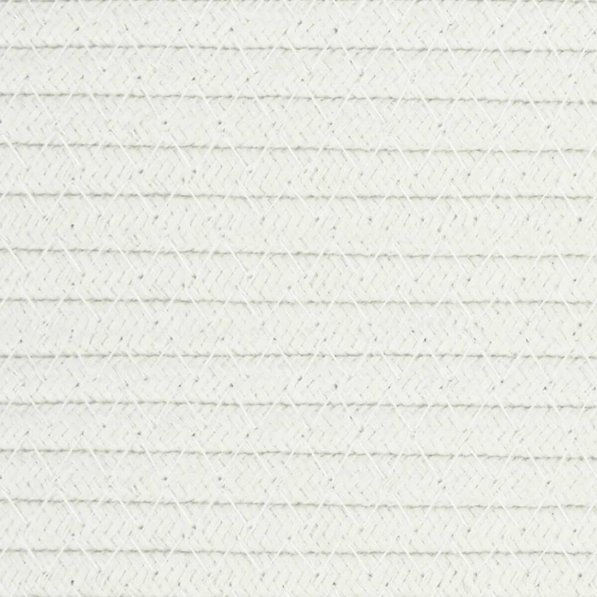 vidaXL Kosz do przechowywania, brązowo-biały, Ø40x25 cm, bawełna