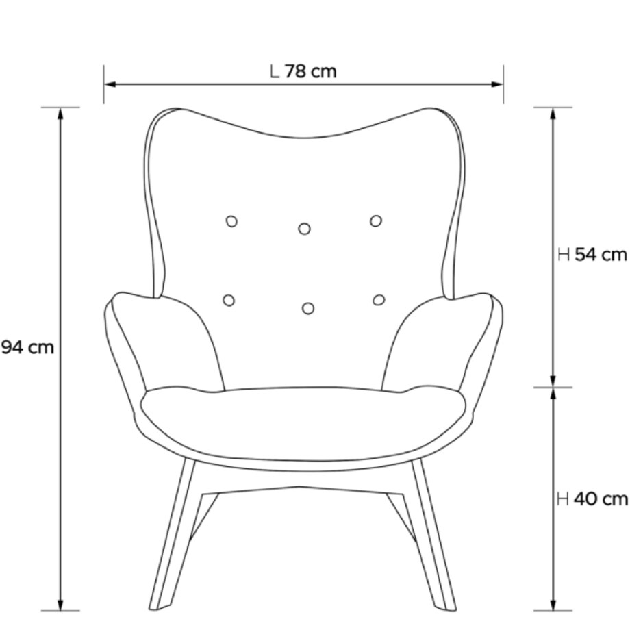 KONSIMO GLORI Fotel wypoczynkowy z weluru i pikowanym wzorem - jasnoszary i ciemnozielony