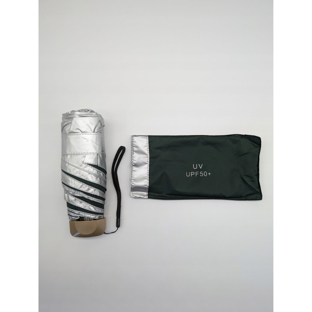 Parasol manualny kompaktowy PARASOLKA składana kieszonkowa MAŁA mini LEKKA