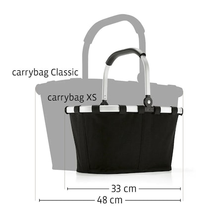 Koszyk CARRYBAG XS FRAME, twist sky rose
