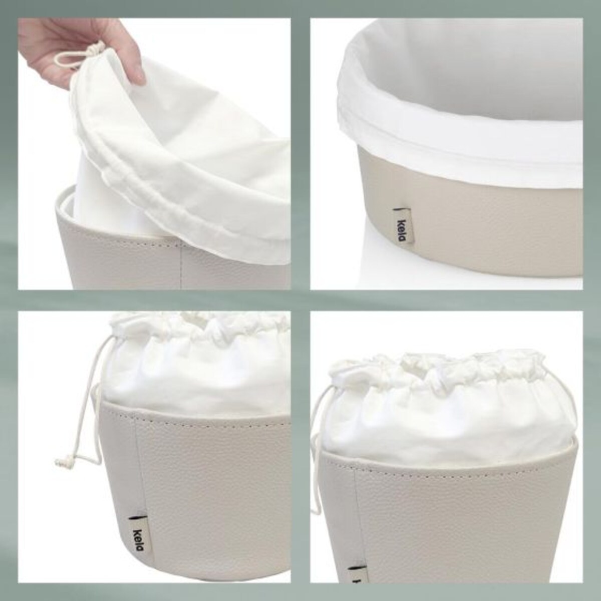 Koszyk na pieczywo S (jasnoszary) Grana Kela