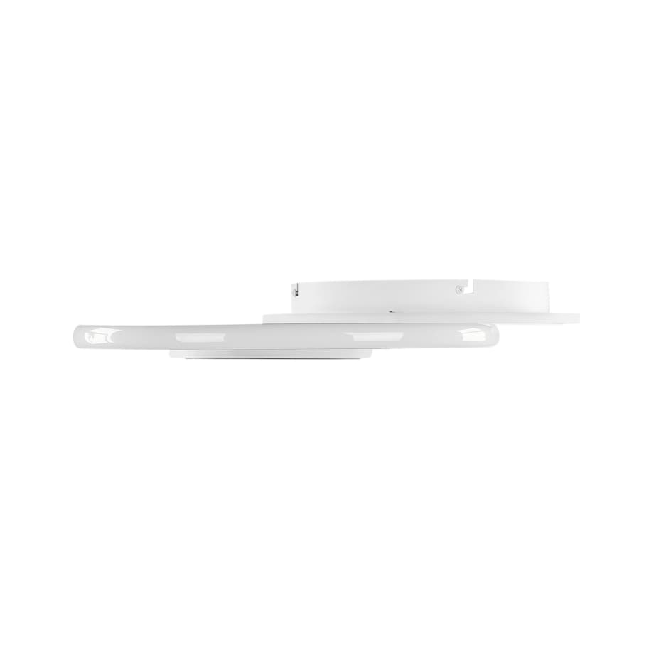 Lampa sufitowa LED metalowa czarno-biała ZAMI