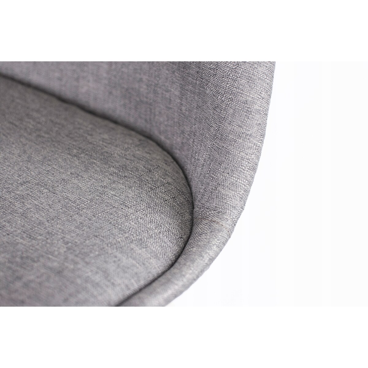 Krzesło tapicerowane materiałowe ALTA szare