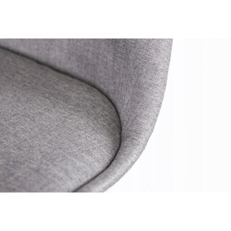 Krzesło tapicerowane materiałowe ALTA szare