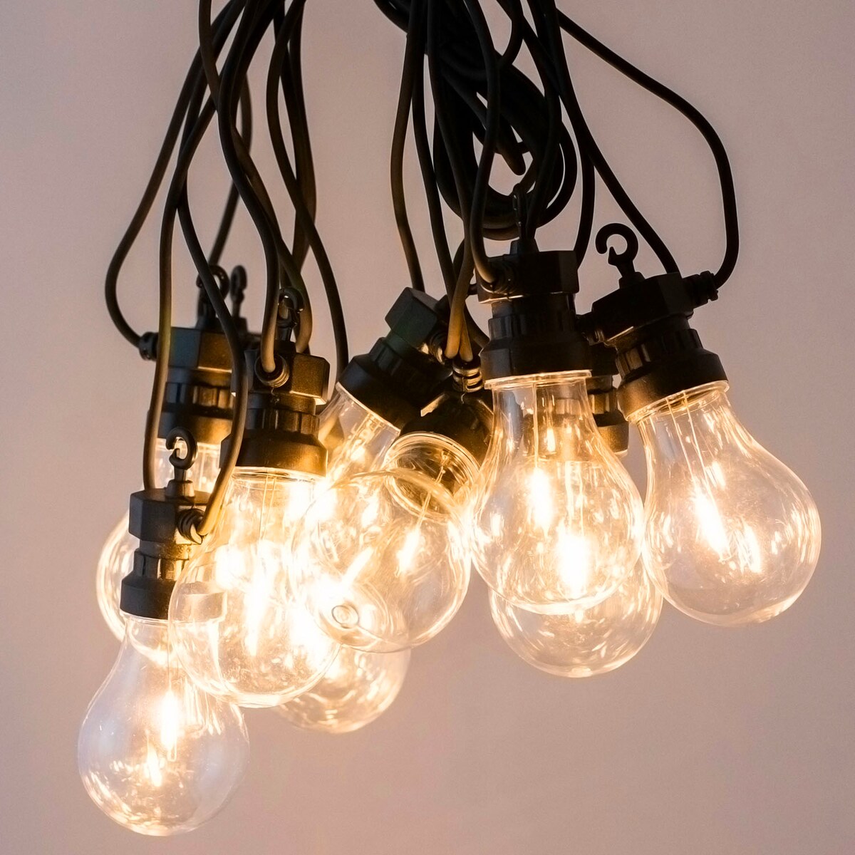 Girlanda Ogrodowa Lampki Ogrodowe Łańcuch Świetlny 10 Led 7,5 M