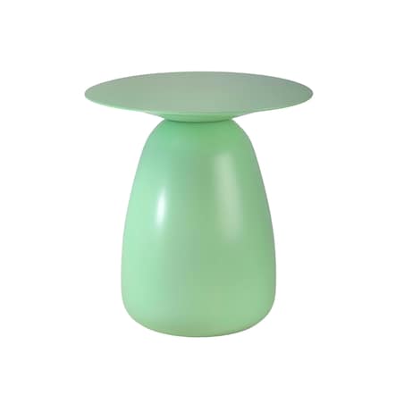 Stolik drewniany różne kolory Baobab 34, kolor pudrowa zieleń