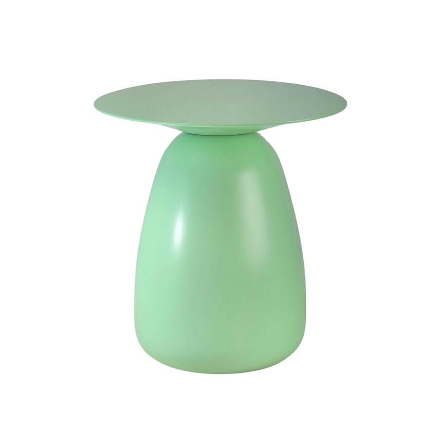 Stolik drewniany różne kolory Baobab 34, kolor pudrowa zieleń