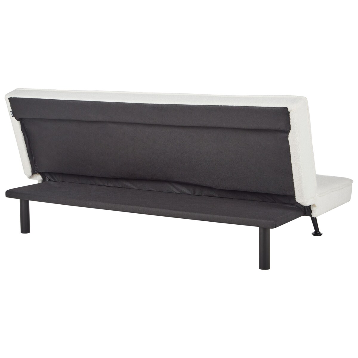 Sofa rozkładana boucle biała HASLE
