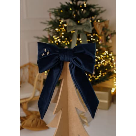 Kokarda Świąteczna Delux Royal Blue - M