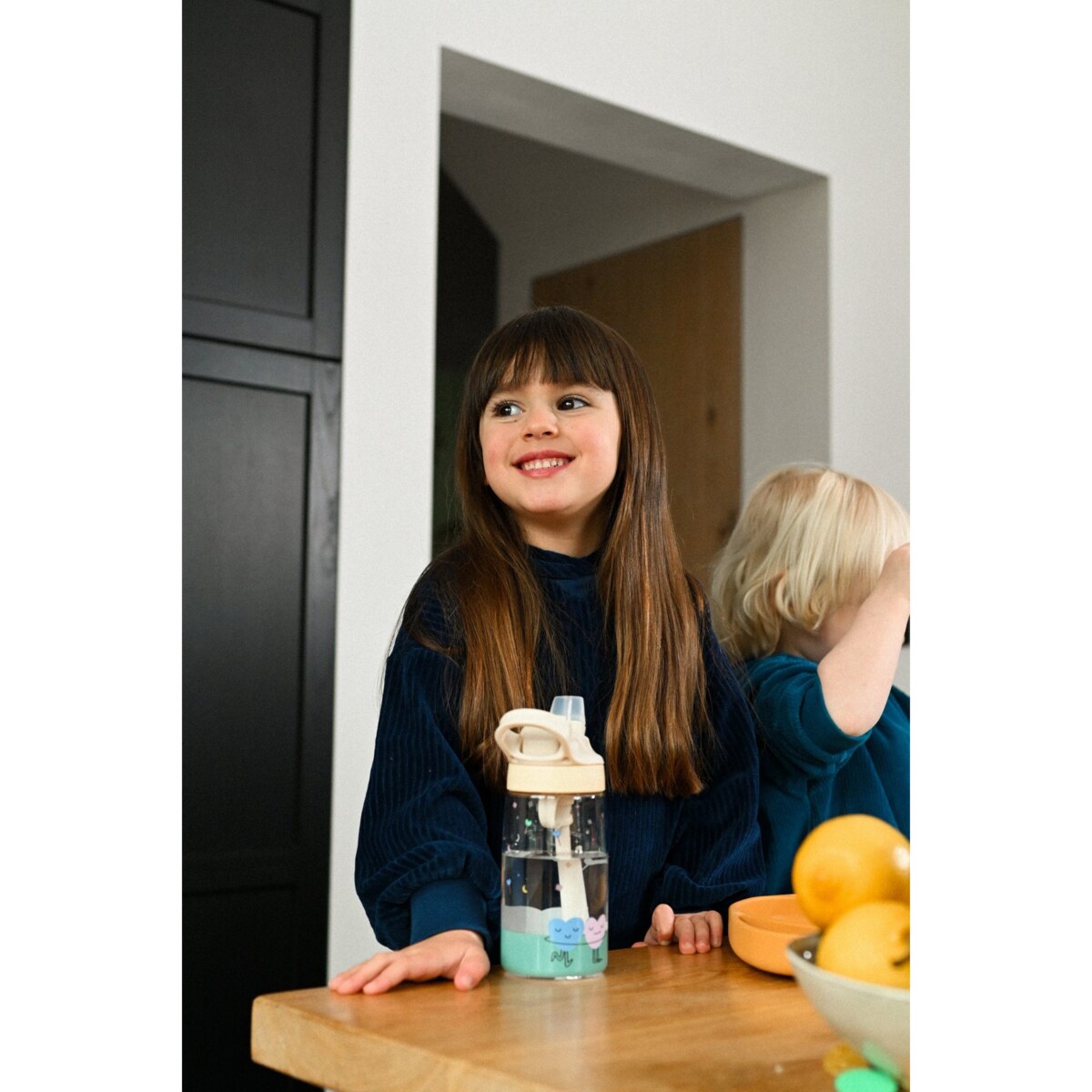 THE COTTON CLOUD butelka tritanowa dla dzieci, Dancing Hearts