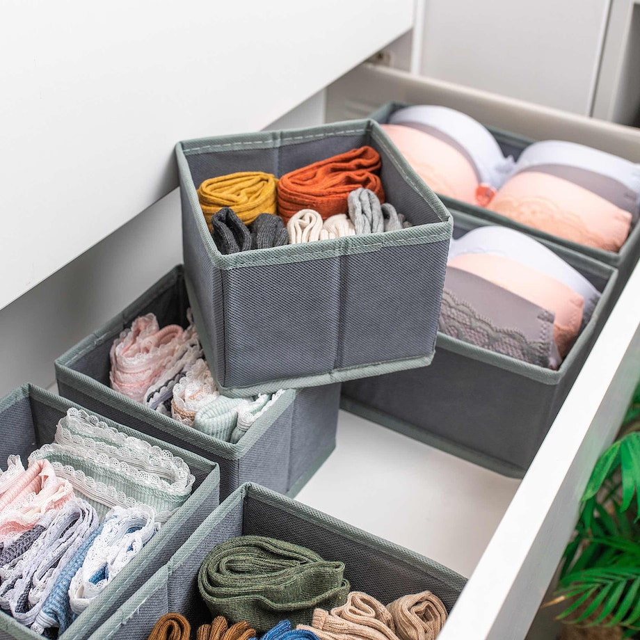 Organizery Do Szuflady Szafy Na Bieliznę Ubrania 3 Szt