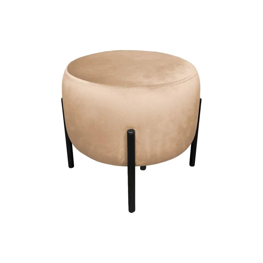 Pufa WILFRED MG VELVET beżowa