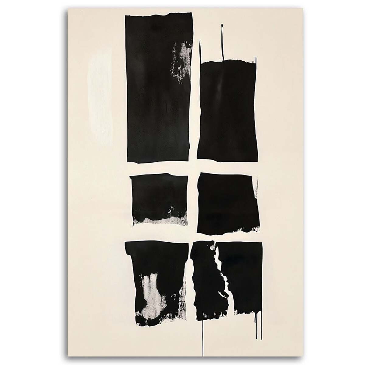 Feeby Obraz na płótnie, Geometryczne Kształty Minimalizm 80x120